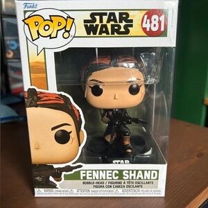 Star Wars Fennec Shand Funko pop figurine